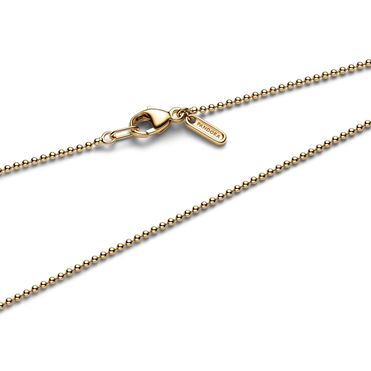 Pandora Gold Ball Chain Necklace