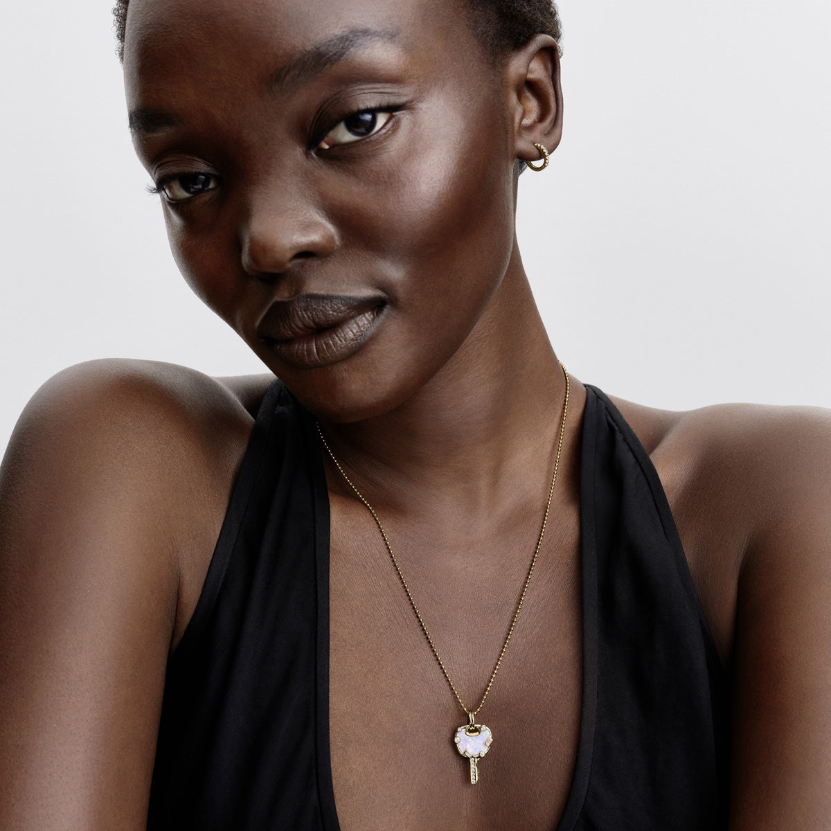 Pandora Gold Ball Chain Necklace