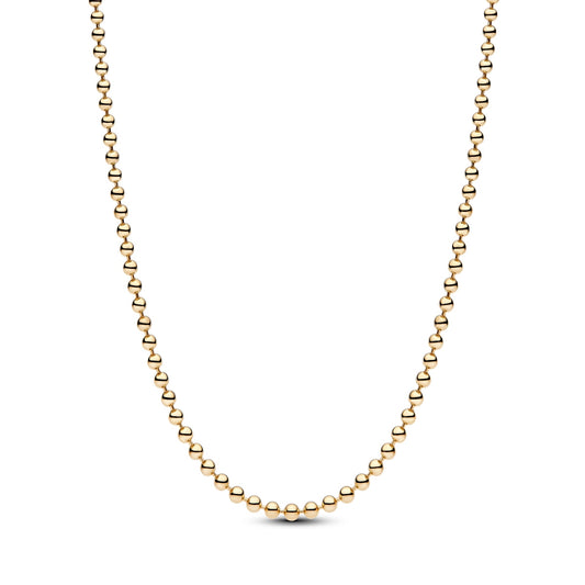 Pandora Gold Ball Chain Necklace