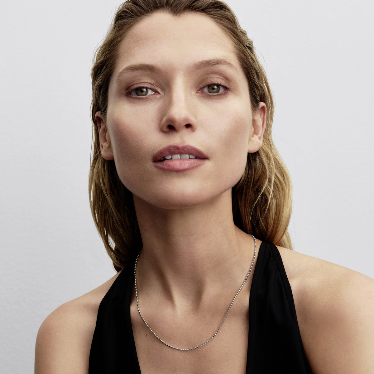 Pandora Silver Ball Chain Necklace