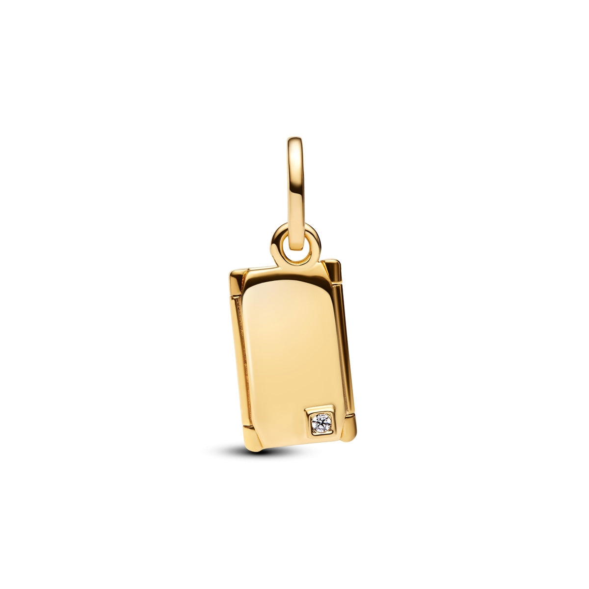 Pandora Gold Engravable & Openable Envelope Dangle Charm