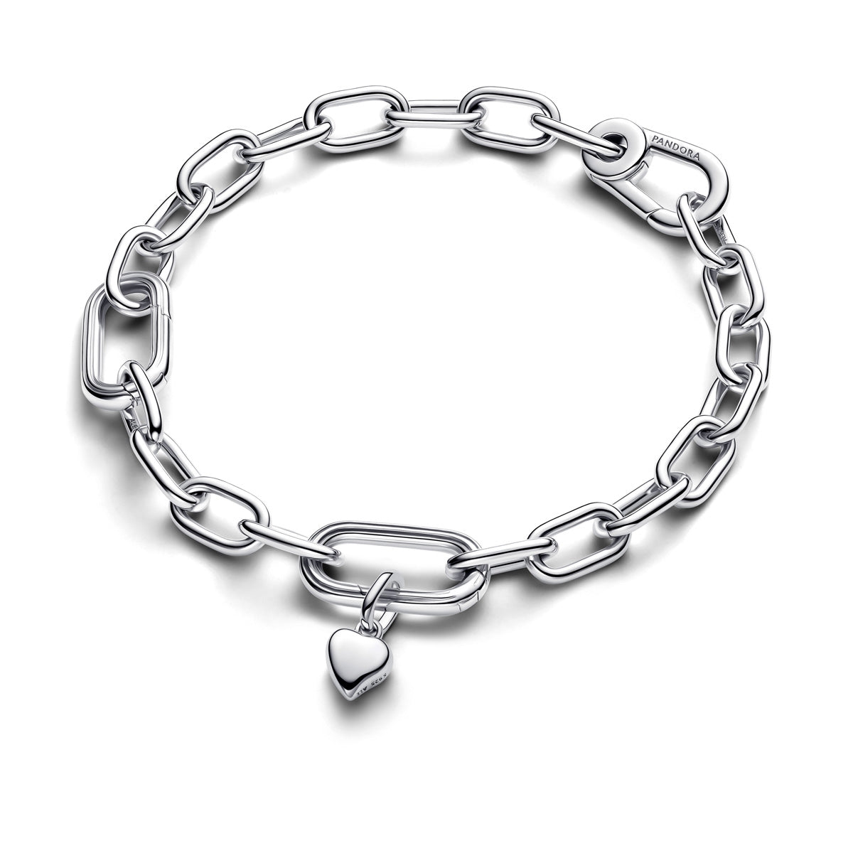 Pandora Silver Heart Mini Dangle Charm