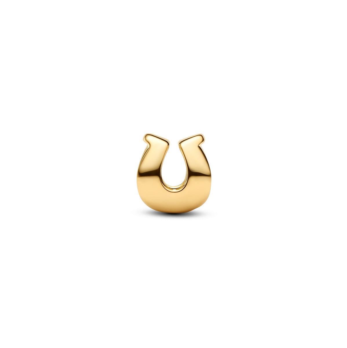 Pandora Gold Horseshoe Mini Charm