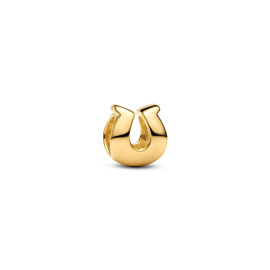 Pandora Gold Horseshoe Mini Charm
