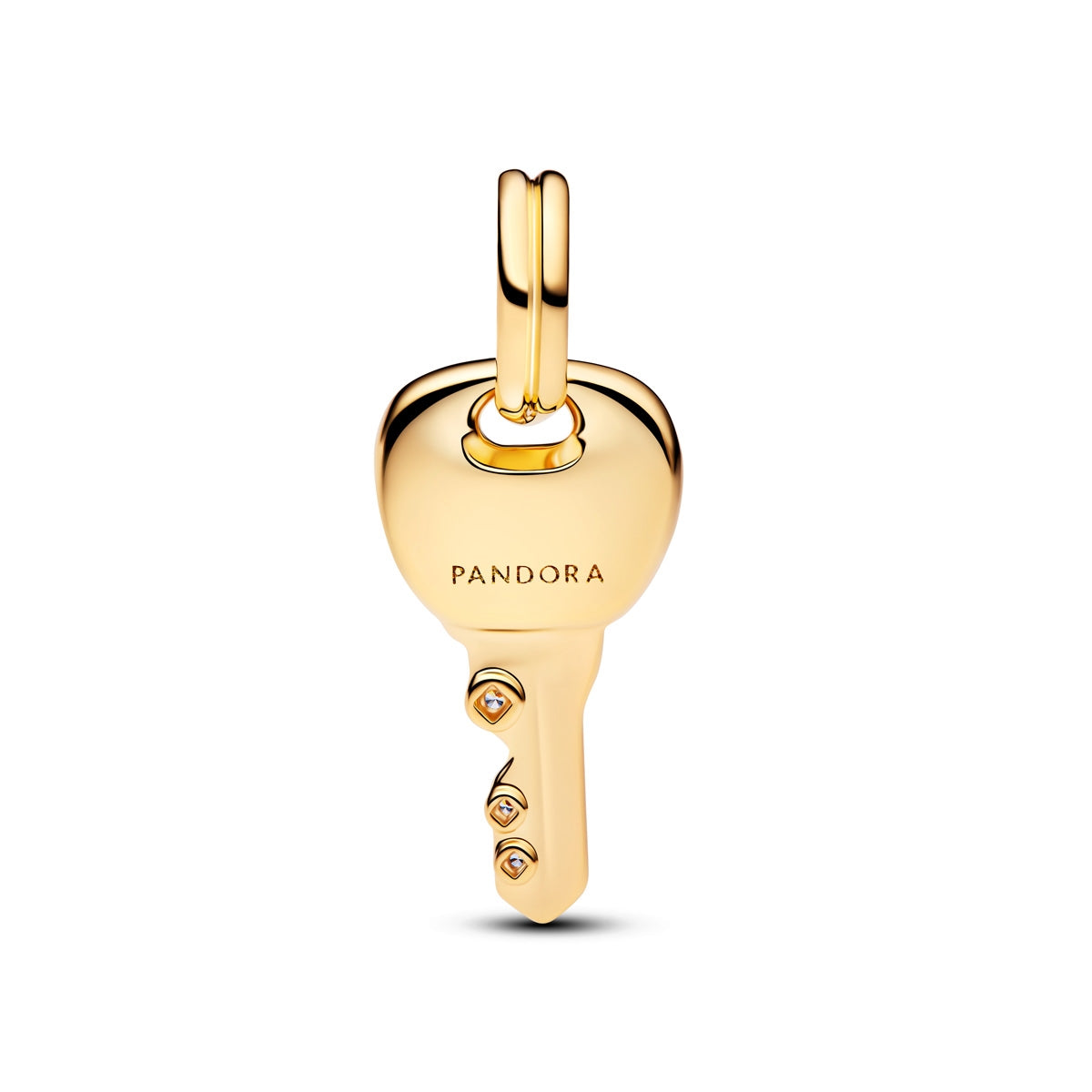 Pandora Gold Key Dangle Charm