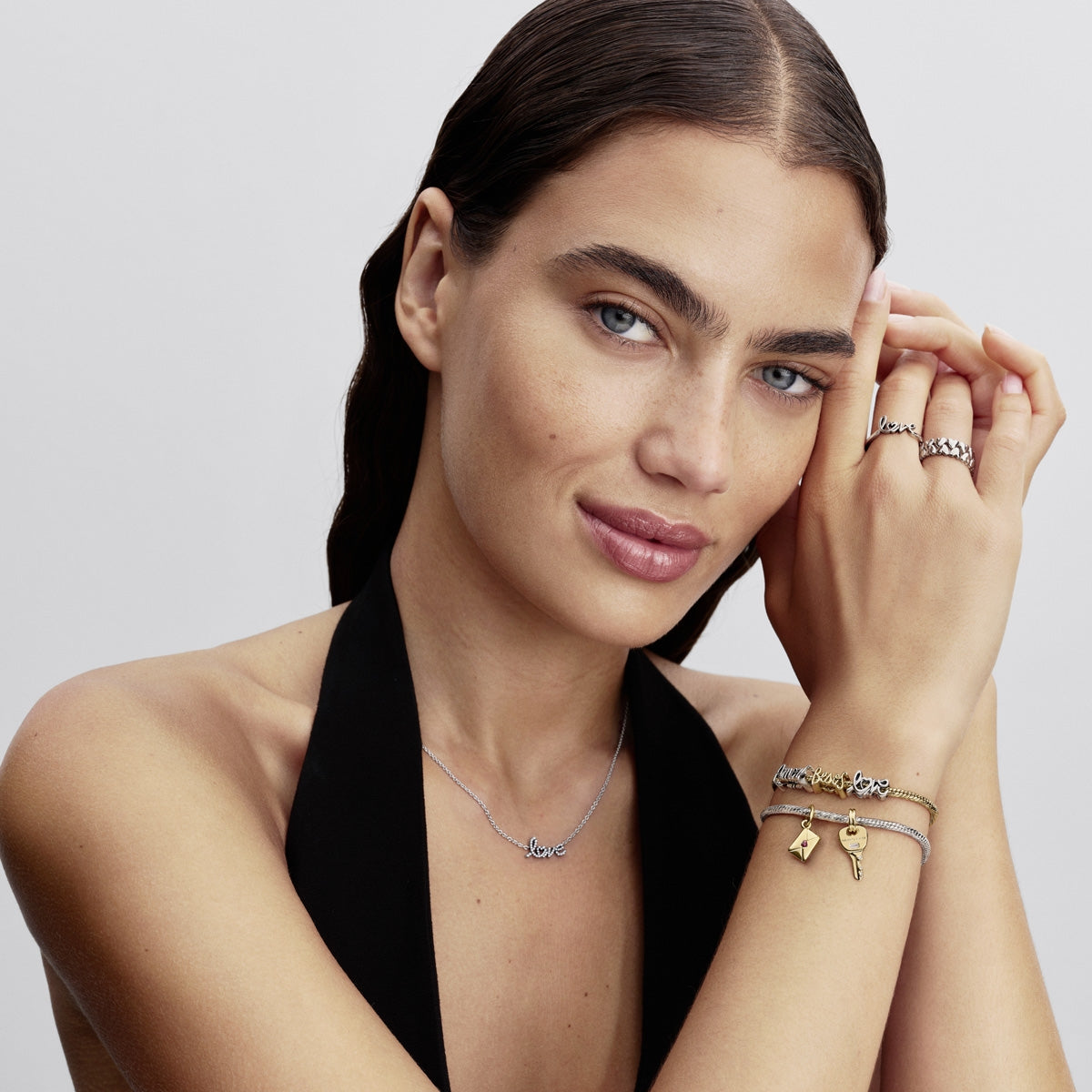 Pandora Gold Key Dangle Charm
