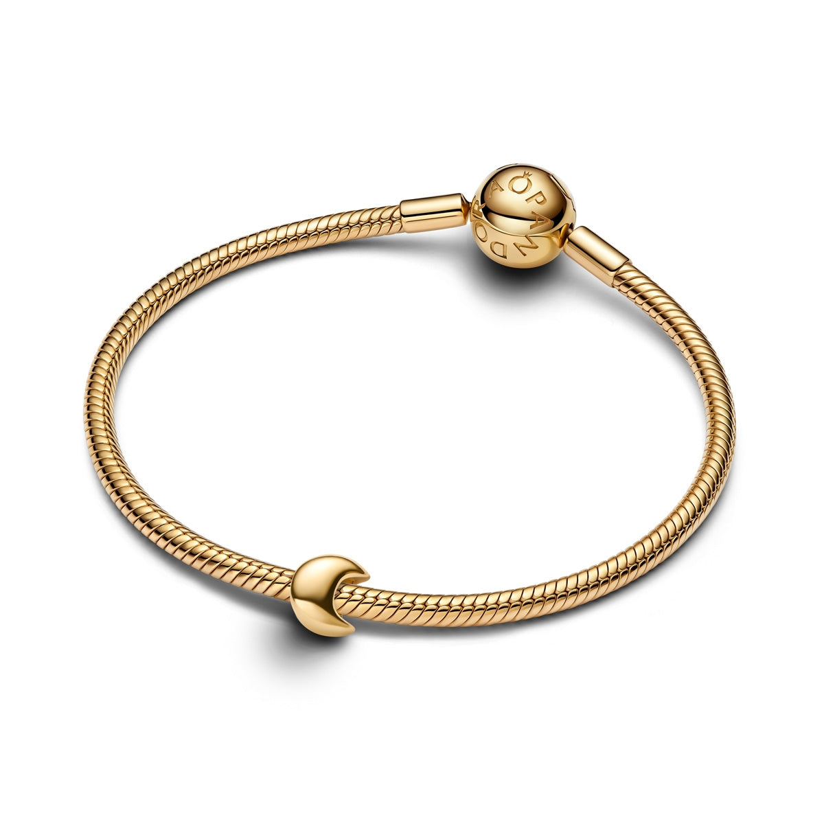 Pandora Gold Moon Mini Charm