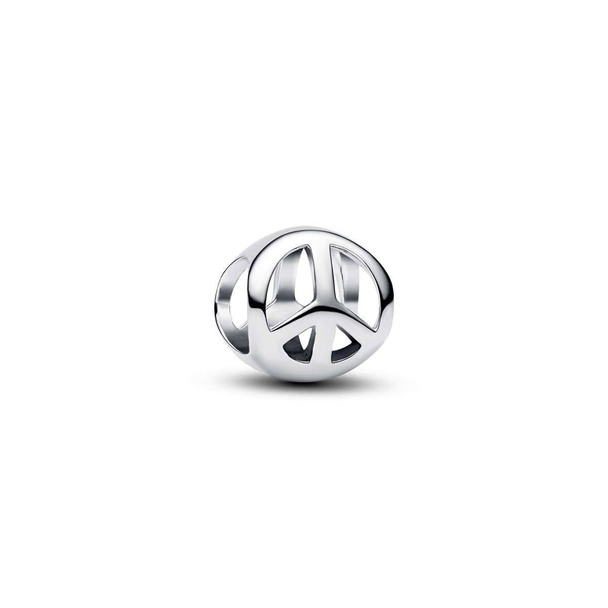 Pandora Silver Peace Symbol Mini Charm