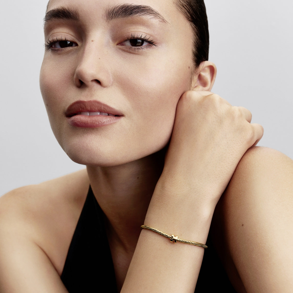 Pandora Gold Puzzle Piece Mini Charm