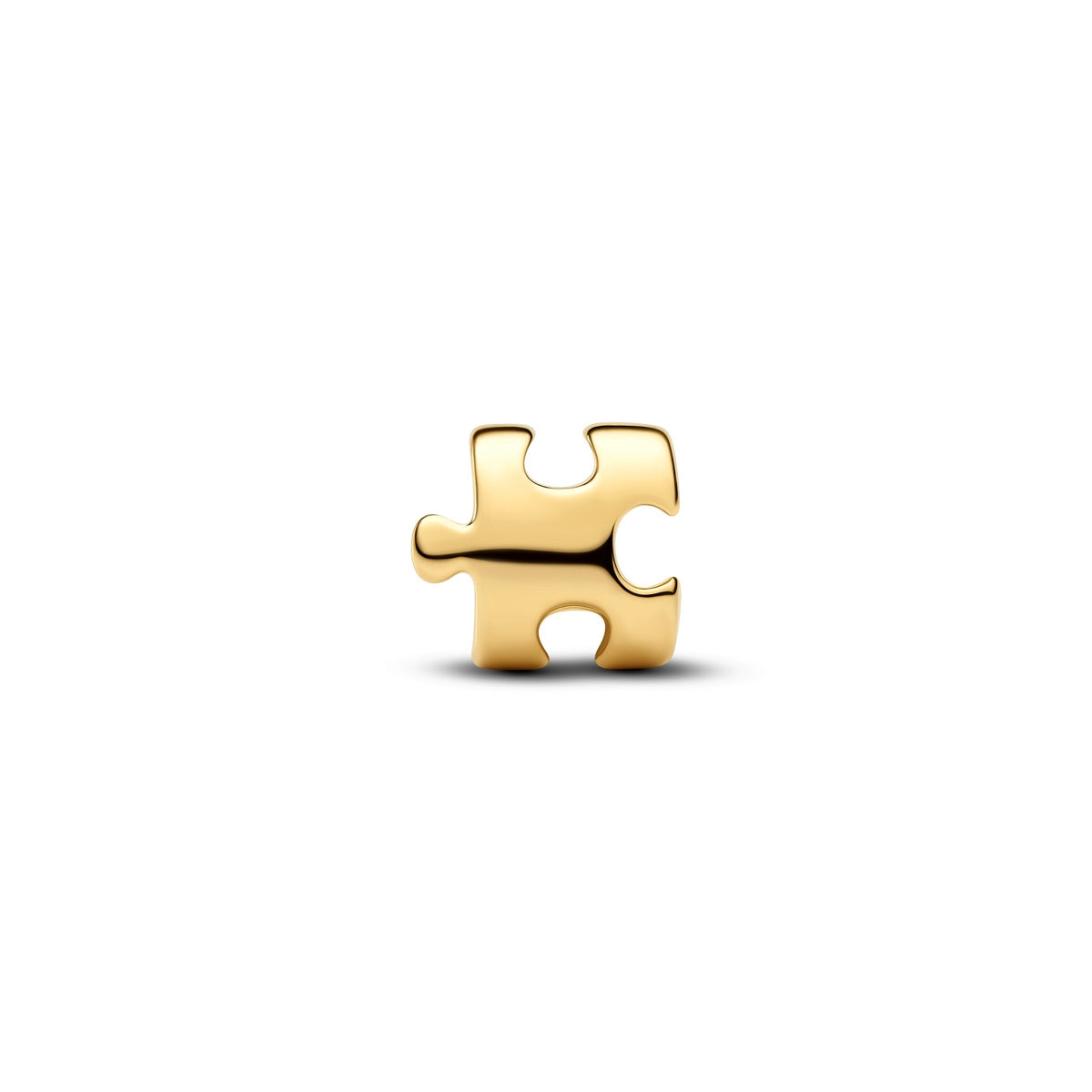 Pandora Gold Puzzle Piece Mini Charm