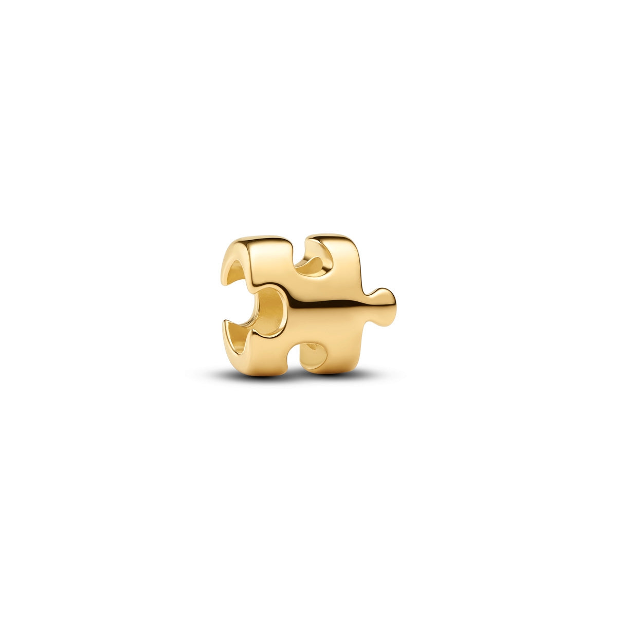 Pandora Gold Puzzle Piece Mini Charm