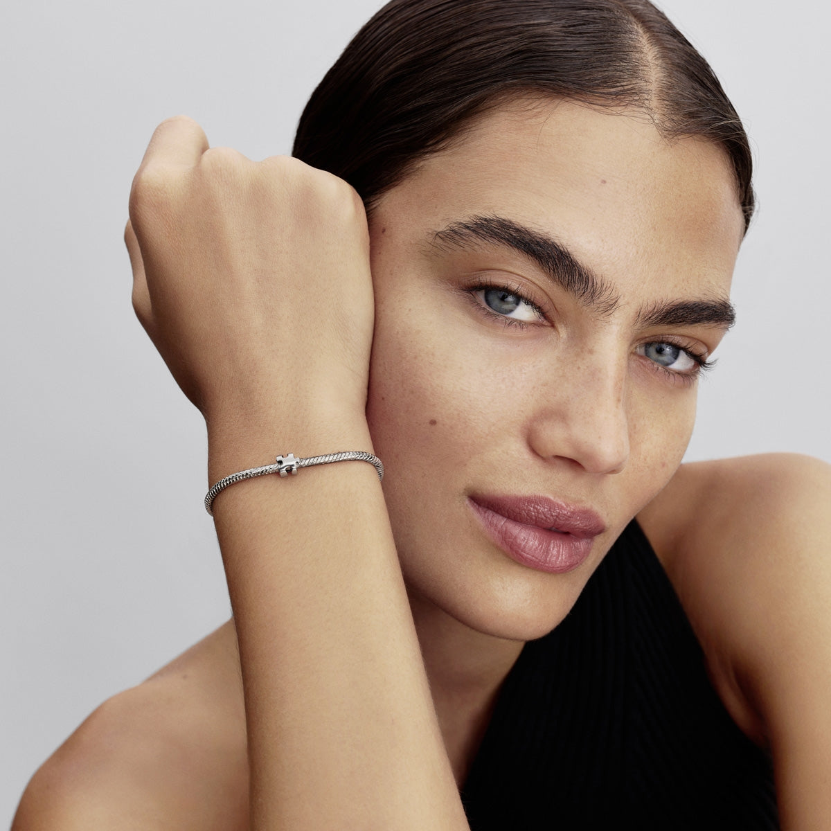 Pandora Silver Puzzle Piece Mini Charm