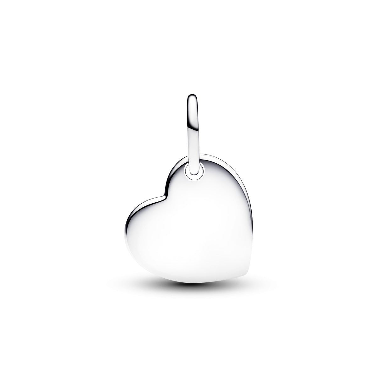 Pandora Silver September Birthstone Engravable Heart Dangle Charm