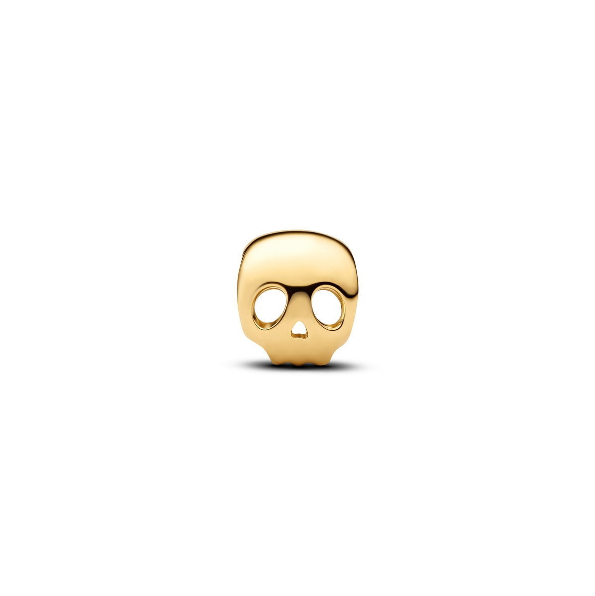 Pandora Gold Skull Mini Charm
