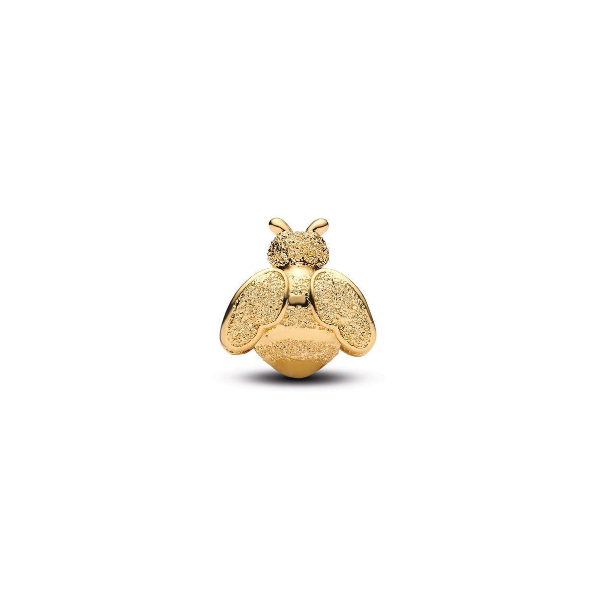 Pandora Gold Textured Bee Mini Charm