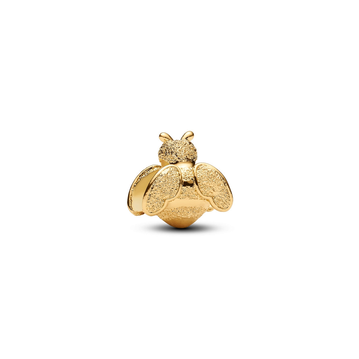 Pandora Gold Textured Bee Mini Charm