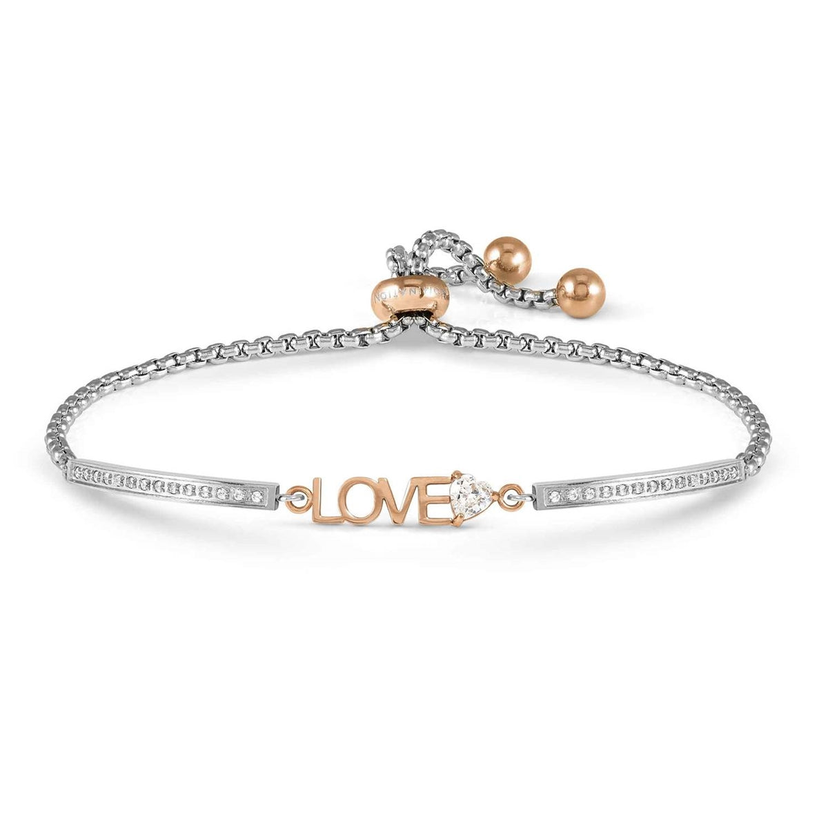 Nomination Rose Gold Milleluci Love Bracelet