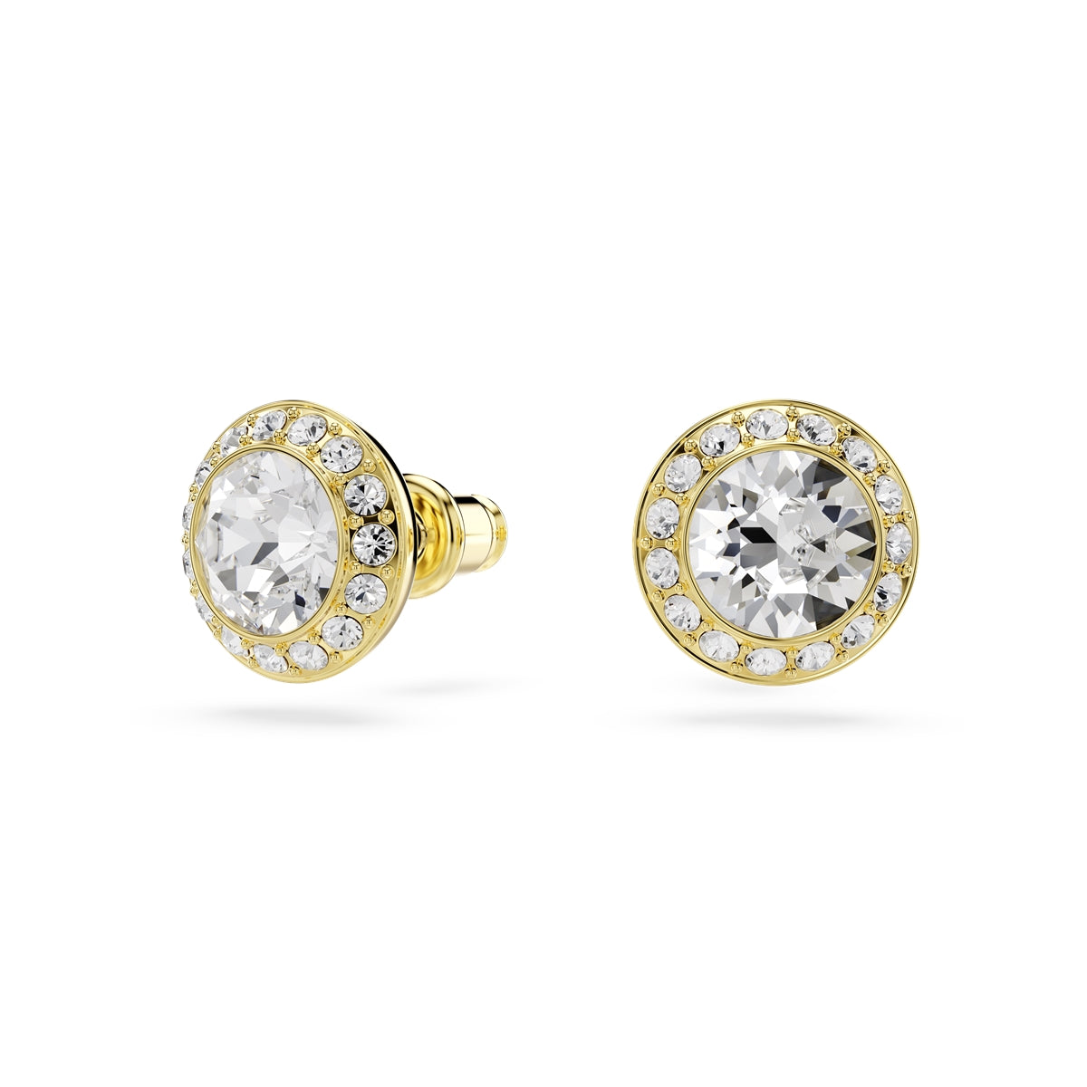 Swarovski Gold Una Angelic White Round Cut Gift Set