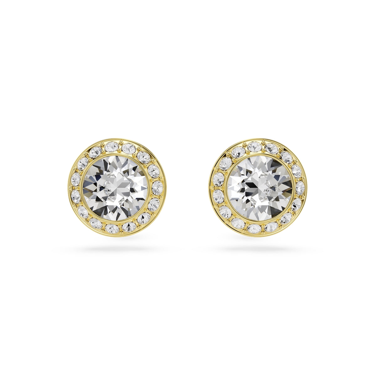 Swarovski Gold Una Angelic White Round Cut Gift Set