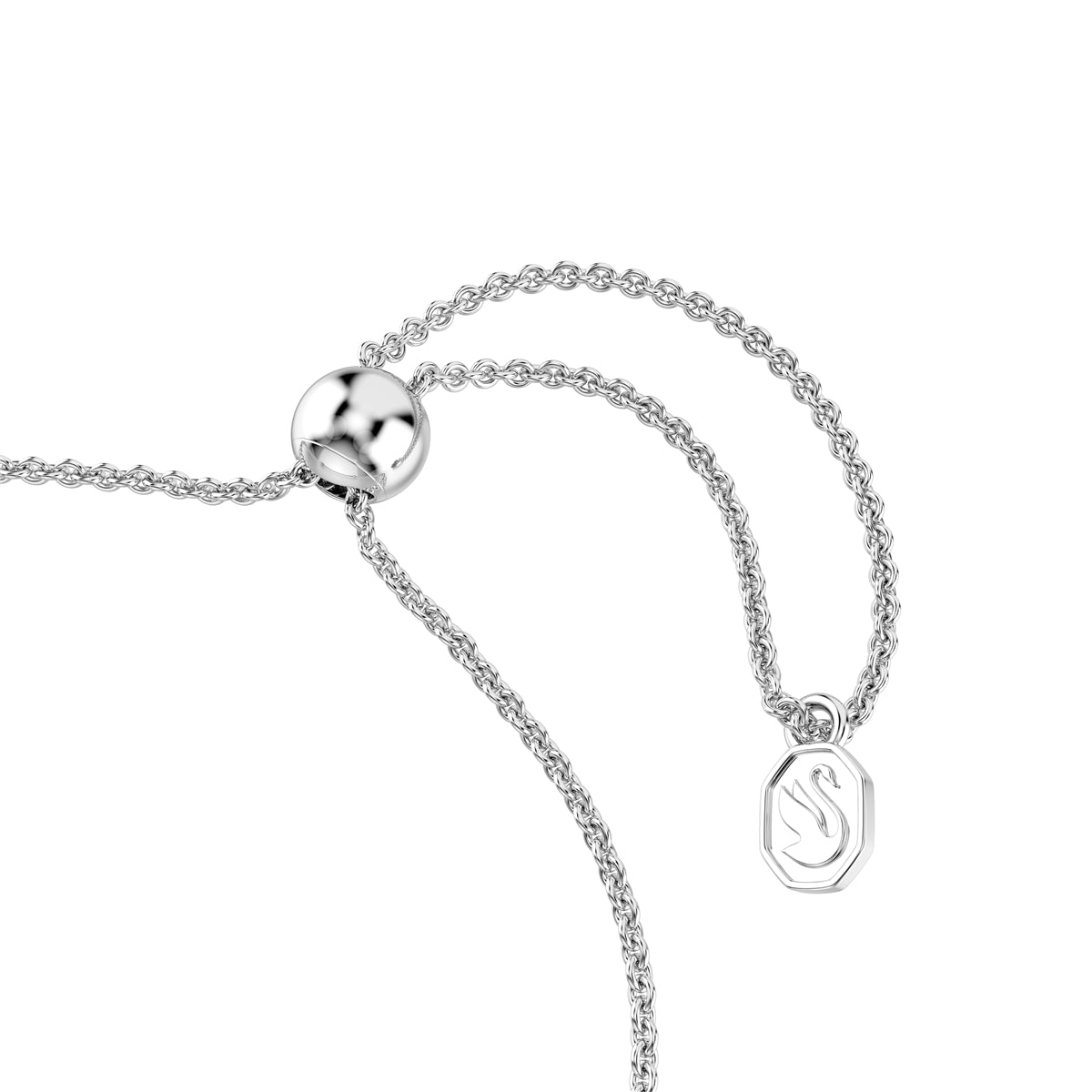 Swarovski Rhodium Plated Idyllia Mixed Cuts Arrow Bracelet