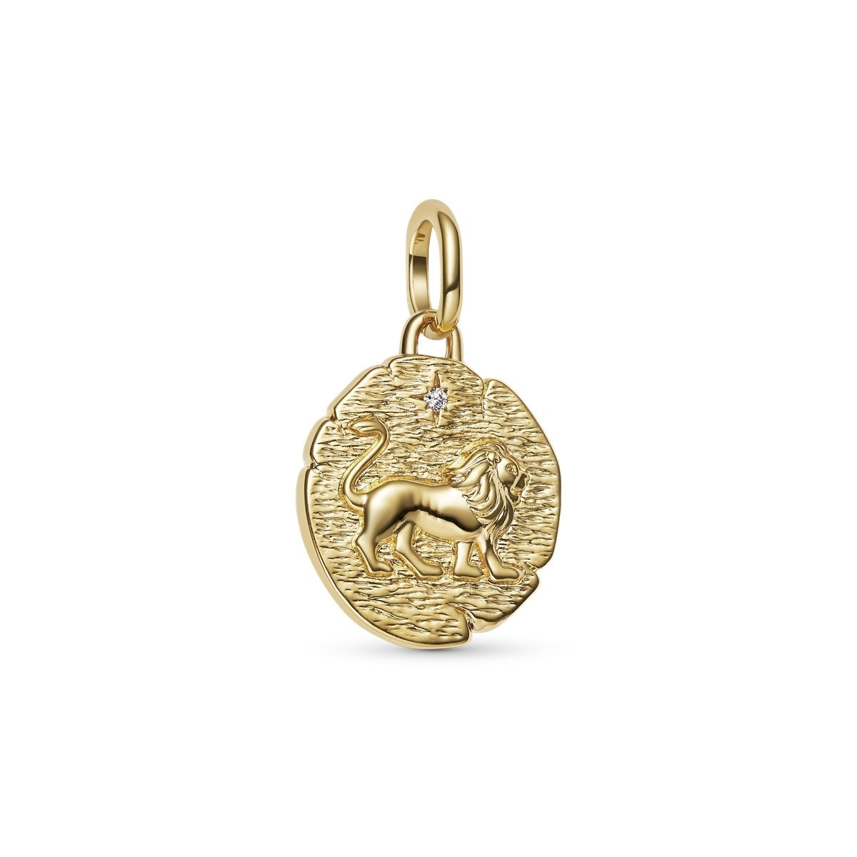 Pandora Gold Plated Talisman Sun, Moon and Lion Charm Bracelet Set