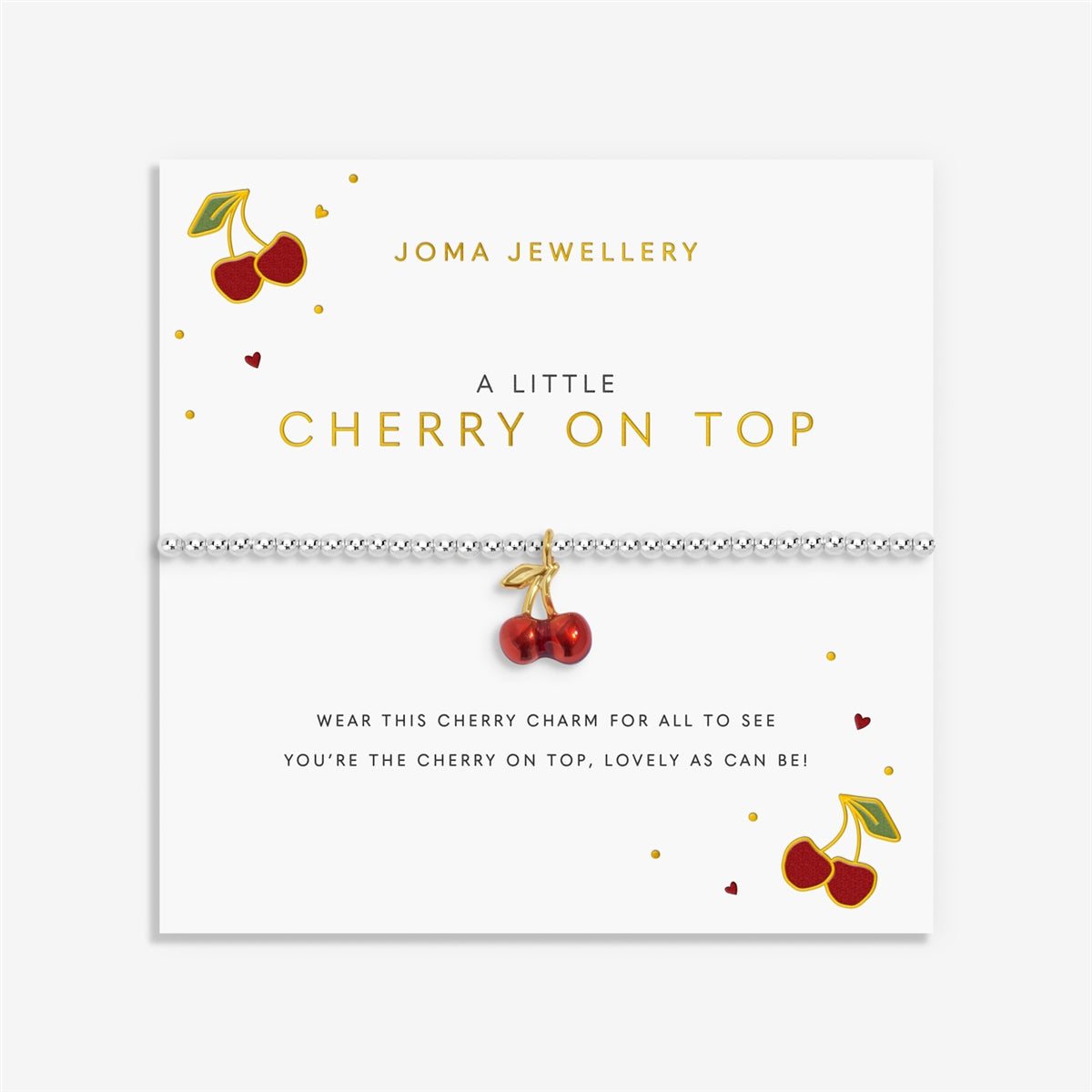 Joma A Little Cherry On Top Bracelet