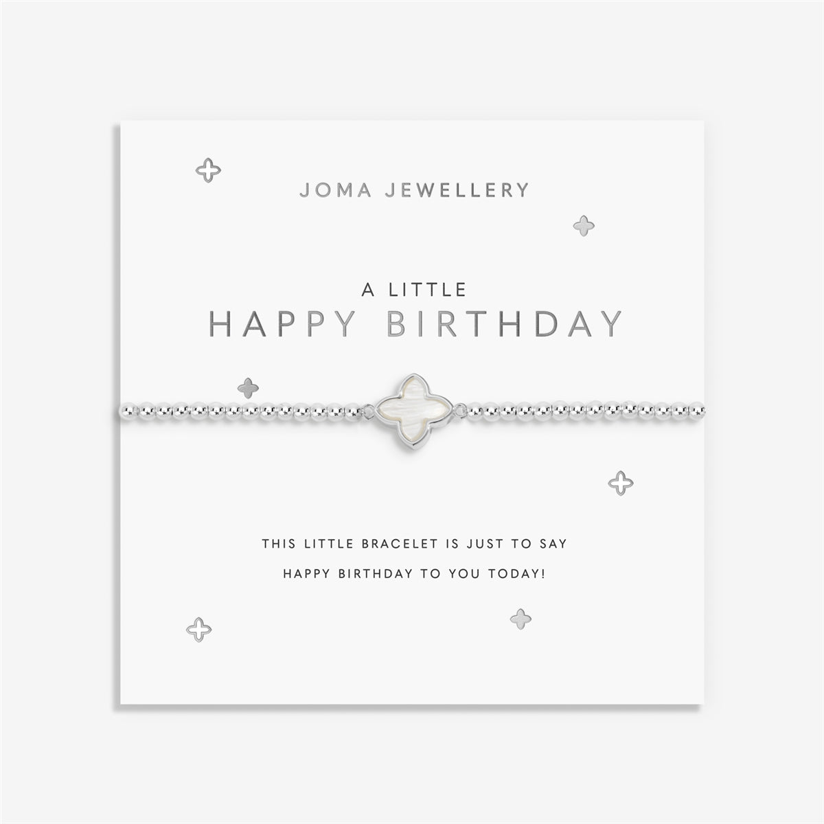 Joma A Little Happy Birthday Clover Bracelet