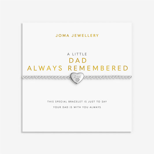 Joma A Little Dad Always Remembered Bracelet