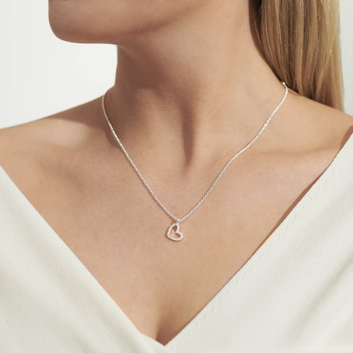 Joma A Little Fabulous Forty Heart Necklace