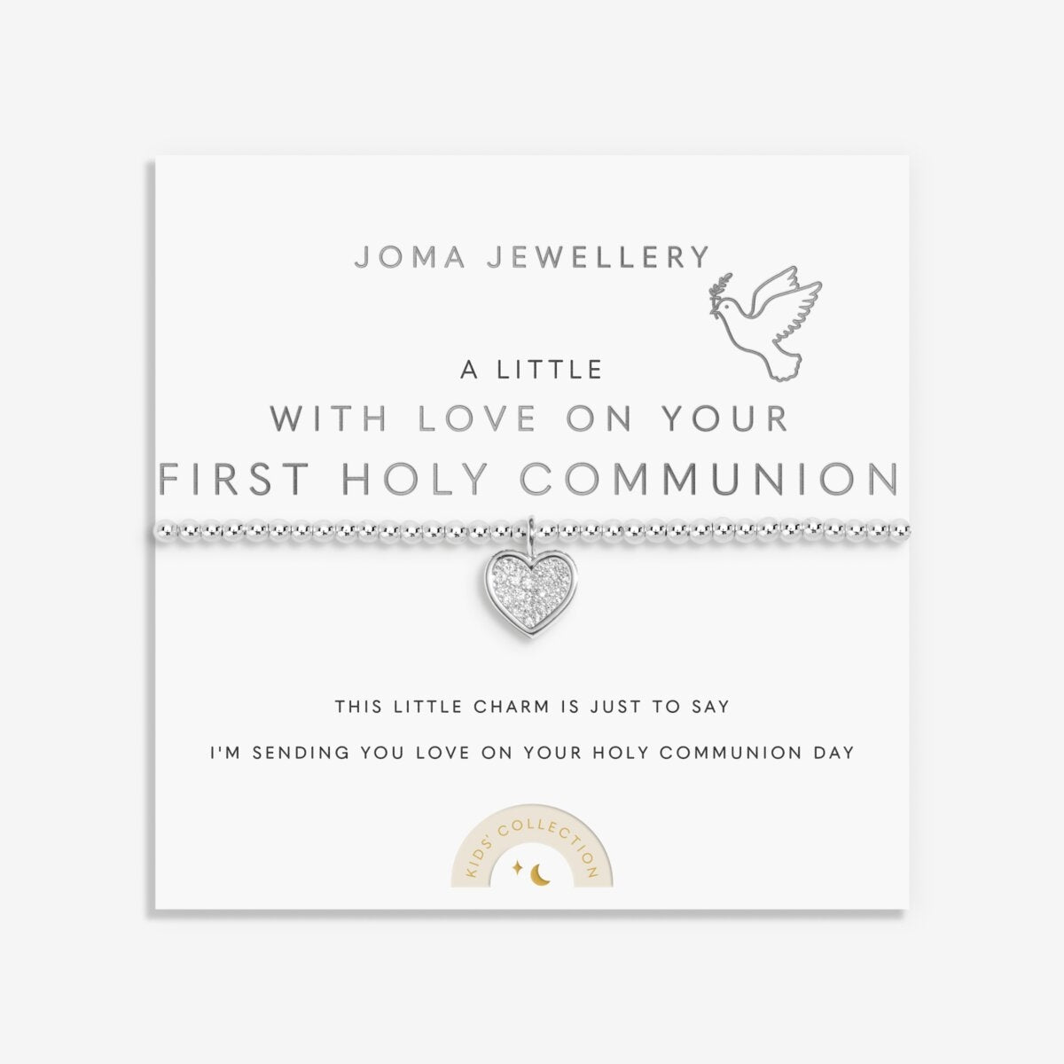 Joma A Little With Love On Your First Holy Communion Bracelet