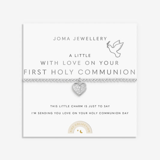 Joma A Little With Love On Your First Holy Communion Bracelet