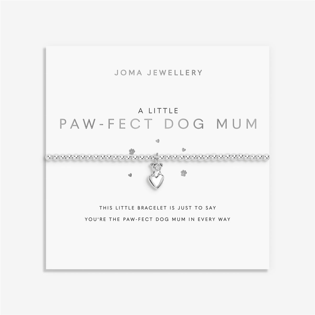 Joma A Little Paw-fect Dog Mum Bracelet