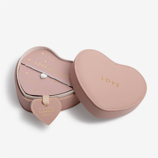 Joma Boxed Heart Jewellery Box Love Bracelet