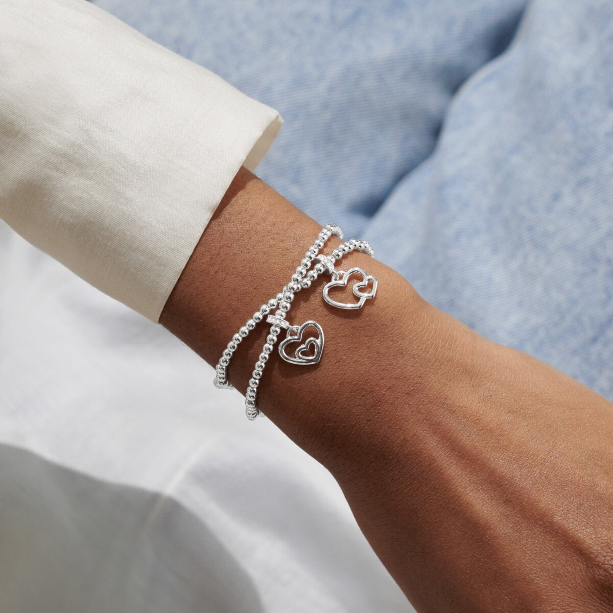 Joma Boxed Infinty Darling Daughter Set of 2 Bracelets