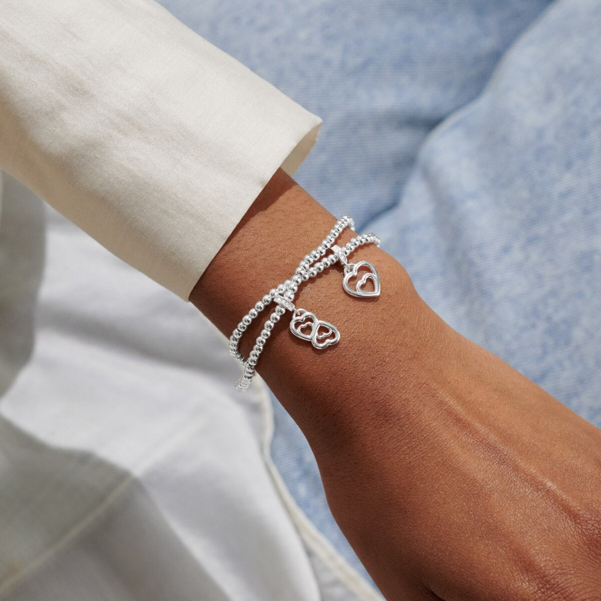 Joma Boxed Infinity Family Forever Set of Two Bracelets