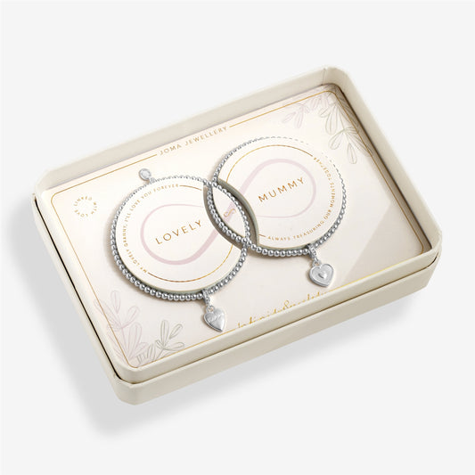 Joma Boxed Infinity Lovely Mummy Set of 2 Bracelets
