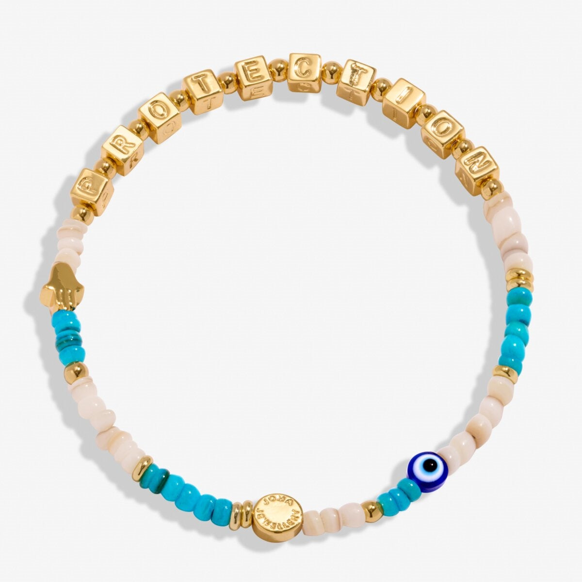 Joma Gold Protection Beaded Bracelet