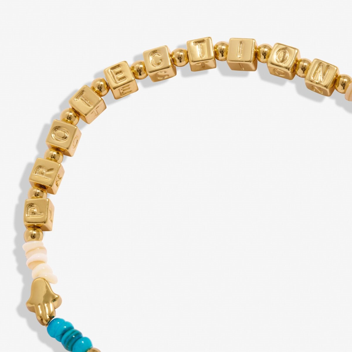 Joma Gold Protection Beaded Bracelet