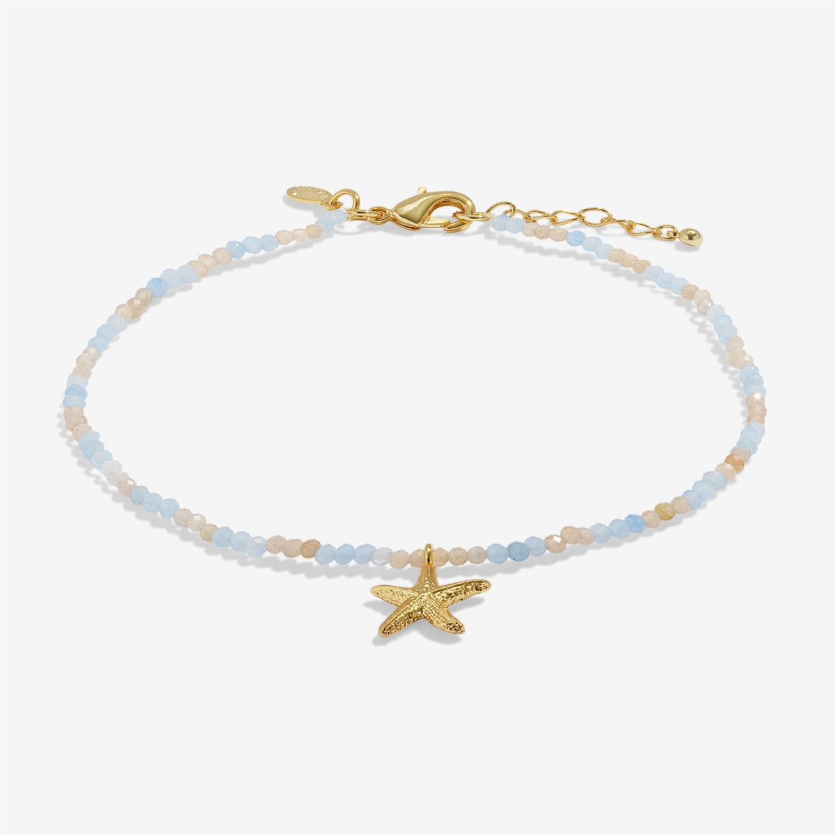 Joma Gold Blue Starfish Anklet