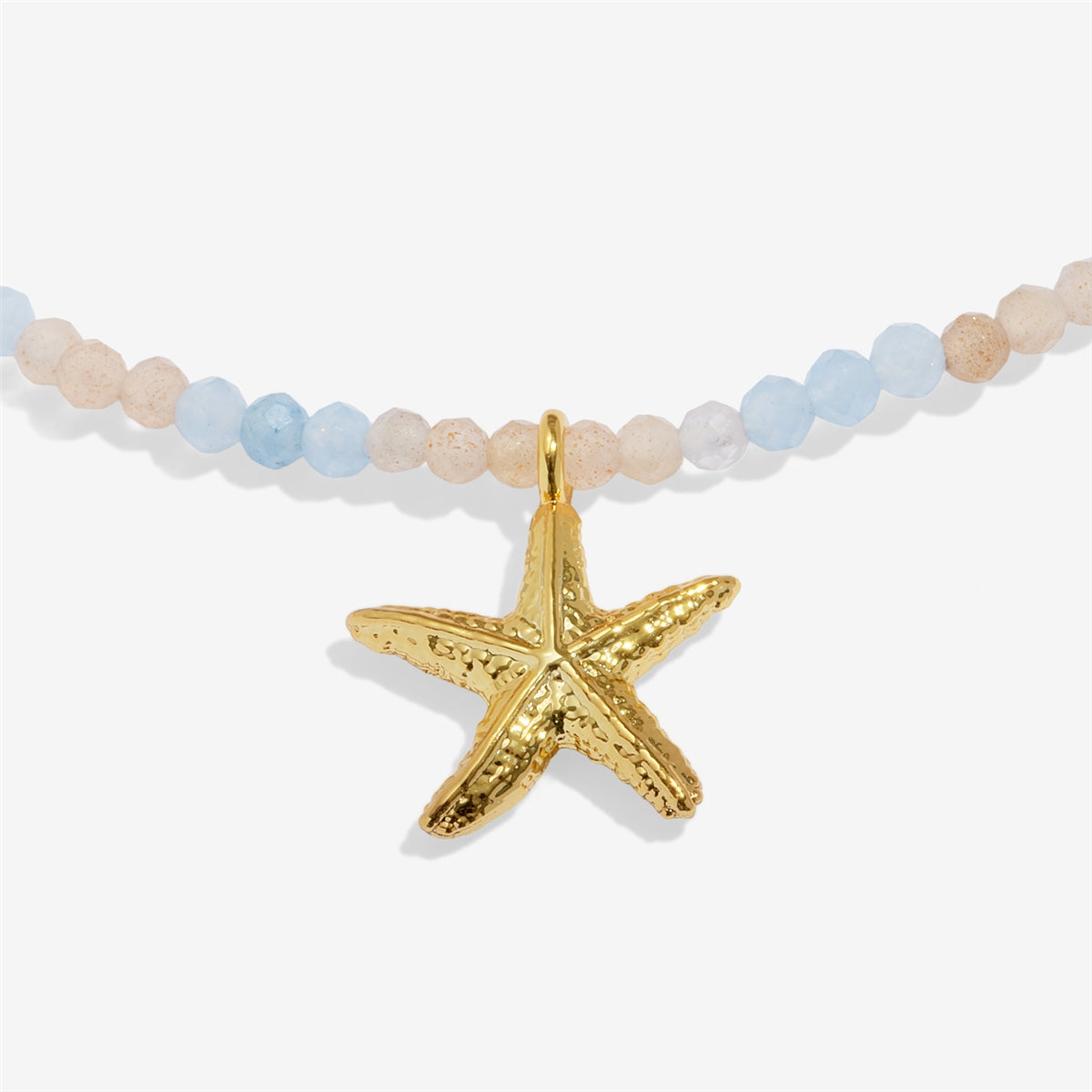 Joma Gold Blue Starfish Anklet