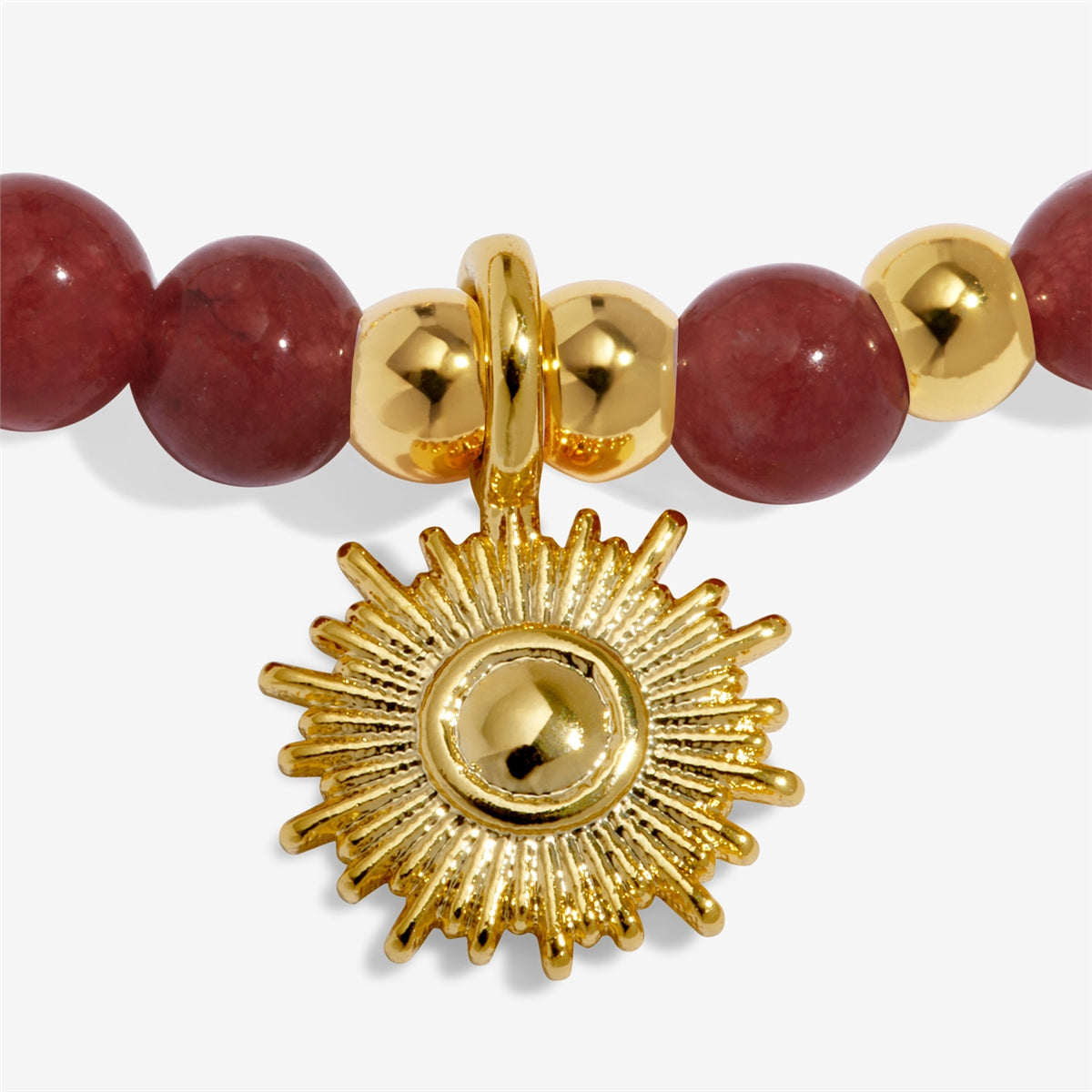 Joma Gold Happiness Affirmation Card Bracelet
