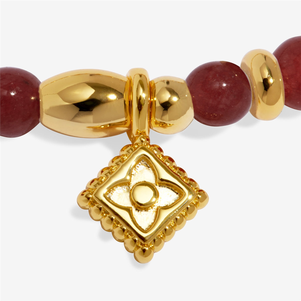 Joma Gold Happiness Affirmation Card Bracelet