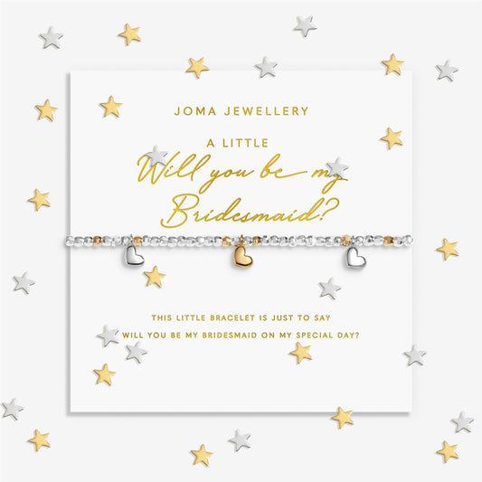 Joma Confetti A Little Will You Be My Bridesmaid Bracelet