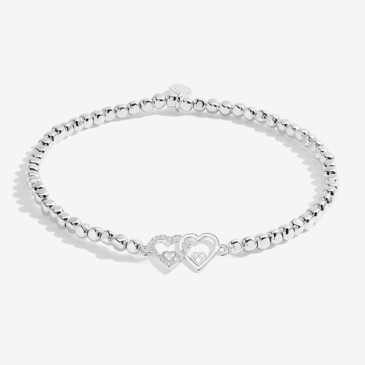 Joma Silver You Make My Heart Smile Bracelet