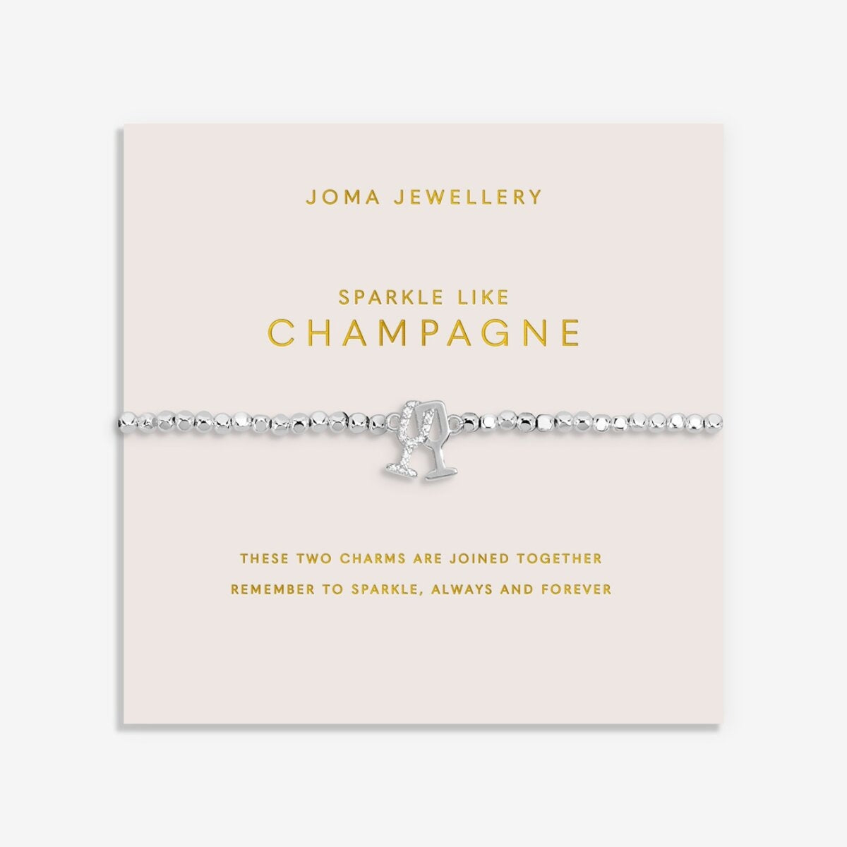 Joma Silver Sparkle Like Champagne Bracelet