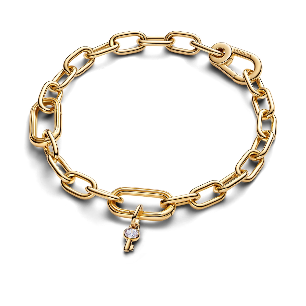 Pandora Gold Key Mini Dangle Charm