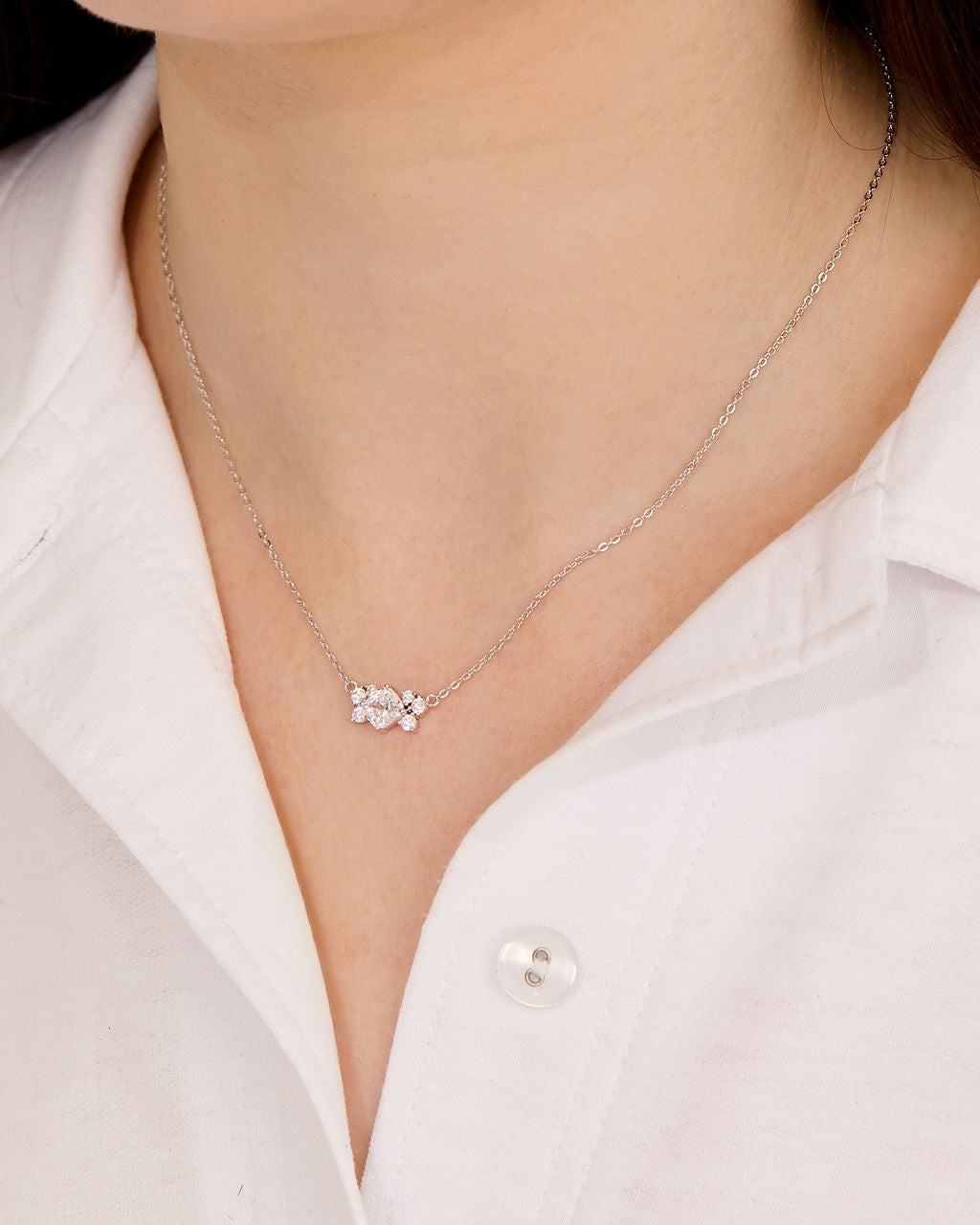 Argento Silver Solitaire Cluster Gift Set