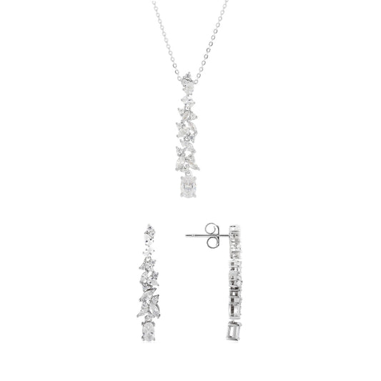 Argento Silver Multi-Cut Floral Gift Set