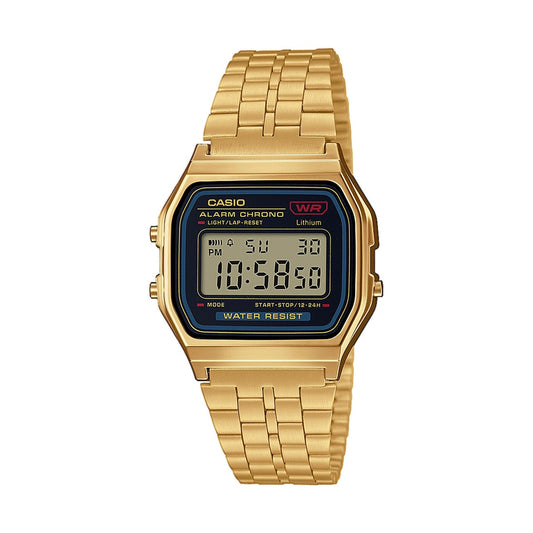 Casio Vintage A159WGEA-1EF Gold Stainless Steel Bracelet Digital Watch