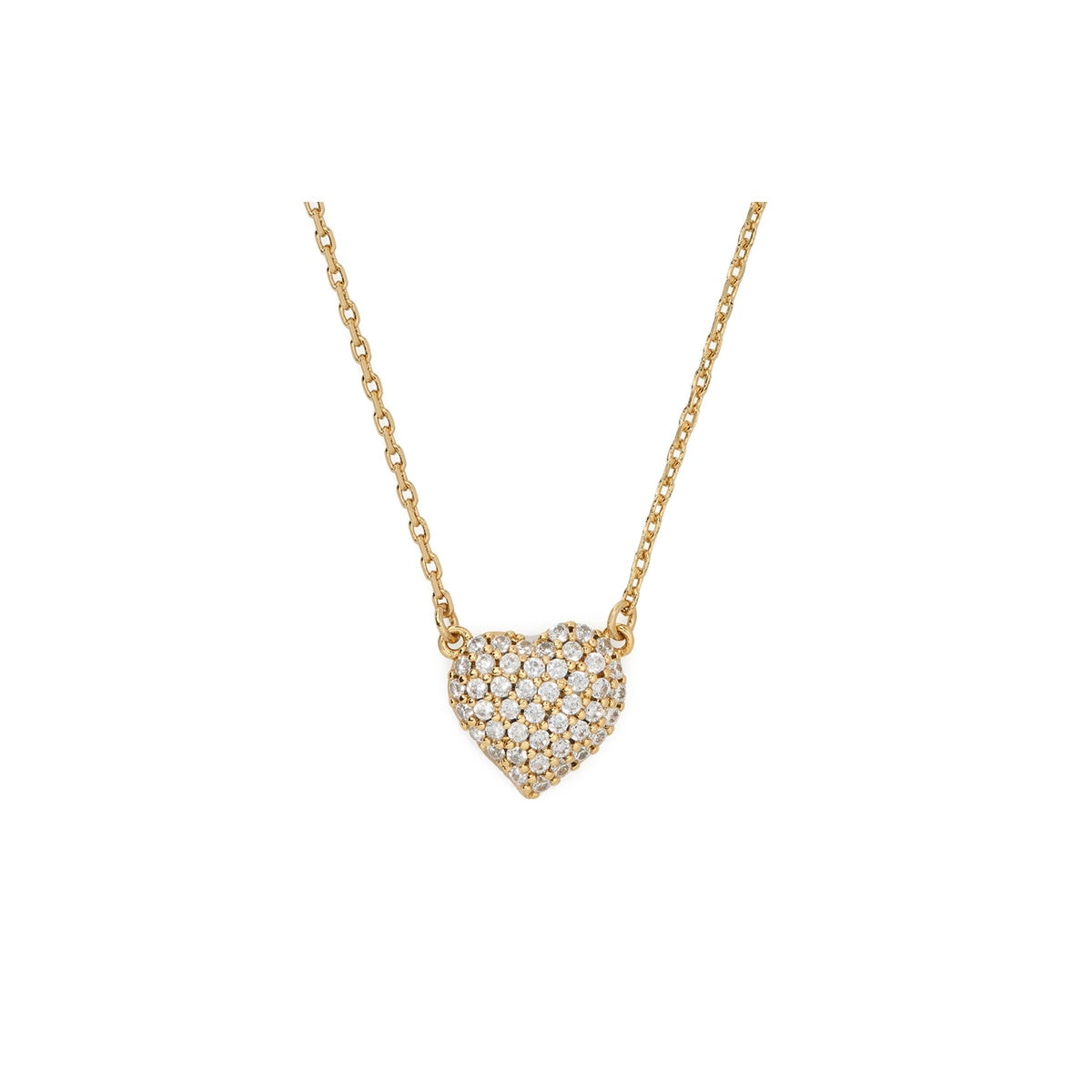 Kate Spade New York Gold Amour Pavé Heart Necklace